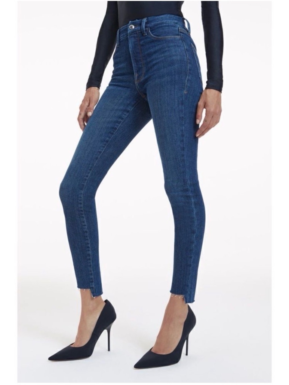 Good American Straight Leg Jeans
